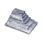 Factory Price Heat Seal Mini Aluminum Foil 3 Sides Sealing Bags for Coffee Sachet Packing*