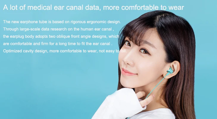 Original Xiaomi Mi Earphones Headphones 3.5mm Wire Control Mi In-Ear Basic Earphones - ANKUX.COM