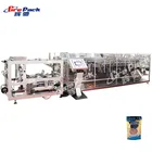 Zip lock stand up pouch packing machines