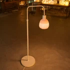 Nordic style indoor outdoor hotel home decorative garden decoration modern led floor lamp