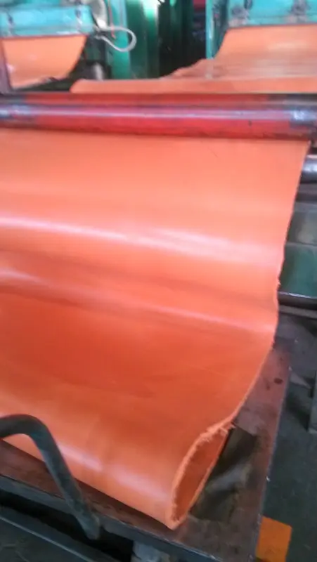 Great Wall brown color Natural rubber sheet sole mat/rubber sheet roll