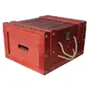 wooden wine box wooden wine case red box cube wooden wine gift box