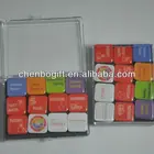 Custom Epoxy fridge magnet set epoxy coating magnets set( 12pcs/set )