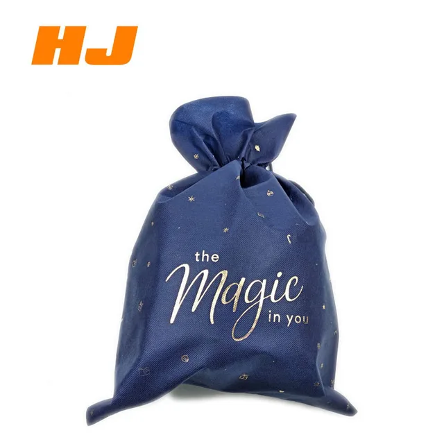 best quality recycle non woven gift drawstring bag