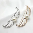 new 2019 lapel flower pin for suits fairy wings pearl brooch broches wedding