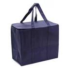 Large waterproof aluminium foil insulated bottle picnic ice cooler bag