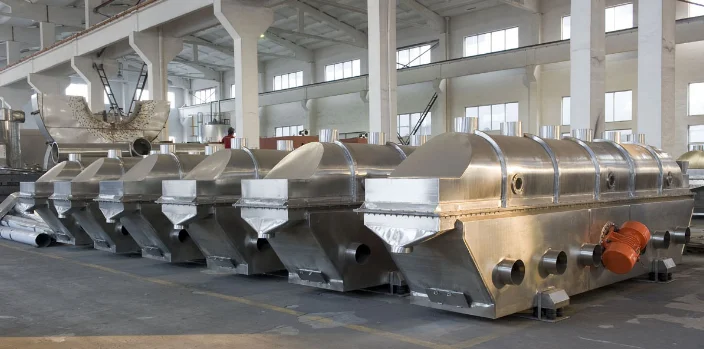 Factory supply fatty milk powder vibrating fluid bed dehydrating machine price