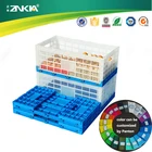 Plastic Egg Box Plastic Plastic Box Crate Plastic Folding Collapsible Egg Container Storage Transporting Box Crates Crate