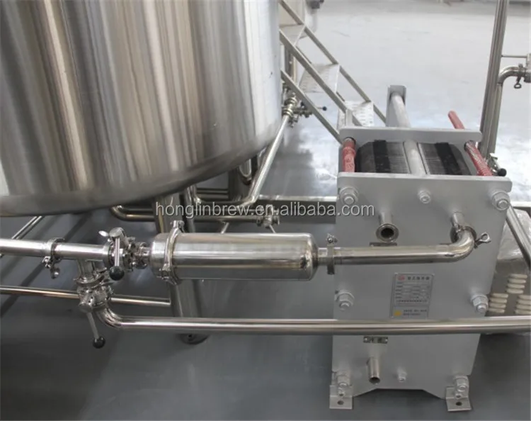 1000L Stainless Steel Beer Fermentation Equipment Turnkey Project For Brewery System