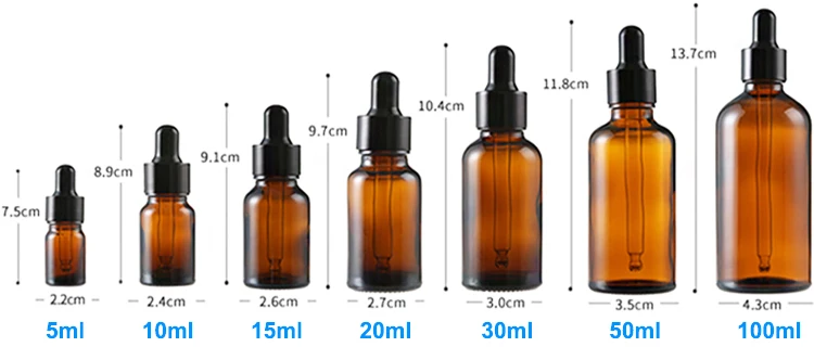 15ml 30ml 60ml 120ml red boston round glass bottle with red childproof cap