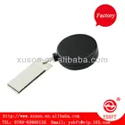 round shape retractable anti theft pull box for ipad and sumsung phone