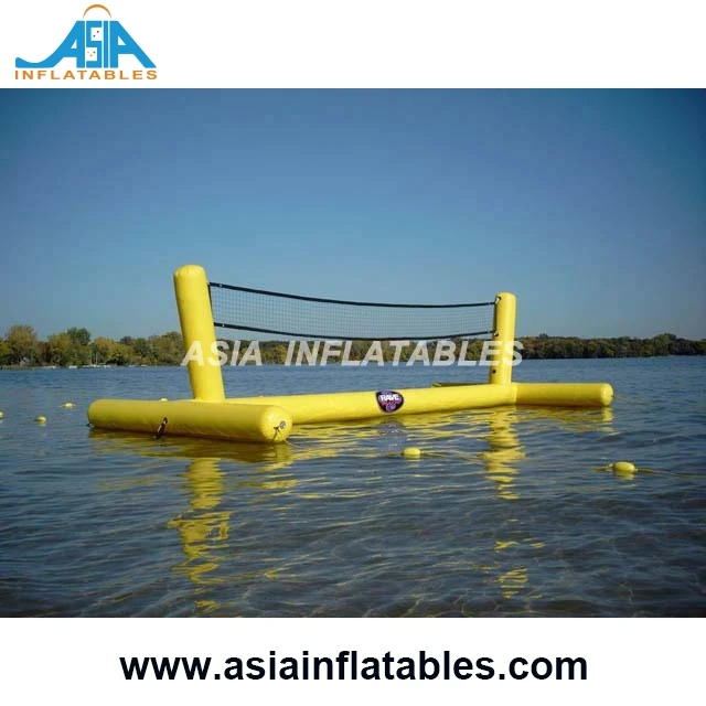 floating inflatabke water volleyball net for swimming pool