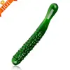 Best Sell Sex Toys Factory Rubber Glass Animal Double Dildo Vegetable shape Vibrator
