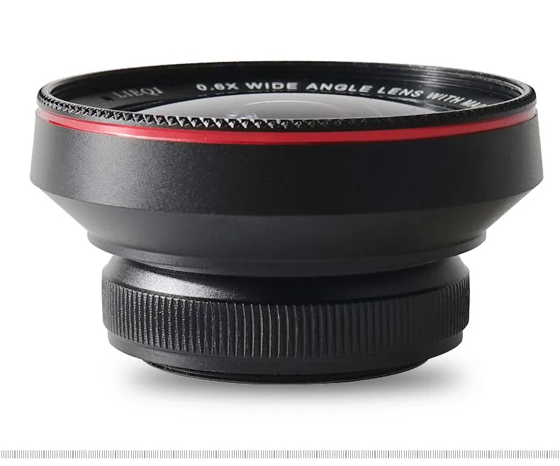 Universal Clip on Cell Phone Camera Lenses 0.6x Wide Angle Macro Lens for iPhone Android