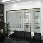 Polyester Screen Sheer Fabric Office Vertical Blinds