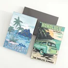 Wholesale Tourism Souvenirs Logo Printing Wood Magnet