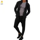 Custom design fashion clothing for men track suit