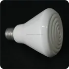 high temperature resistance E27 white infrared porcelain ceramic heating lamp