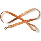 Hot selling dark blue plain leather dog lead