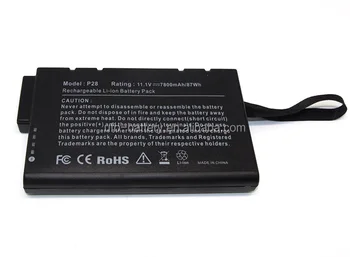 DR202 PS28 laptop battery medical use laptop battery 11.1V 7800mAh