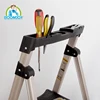 HOT SALE MULTIFUNCTION TELESCOPIC ALUMINUM LADDER WITH TOOL DEVICE