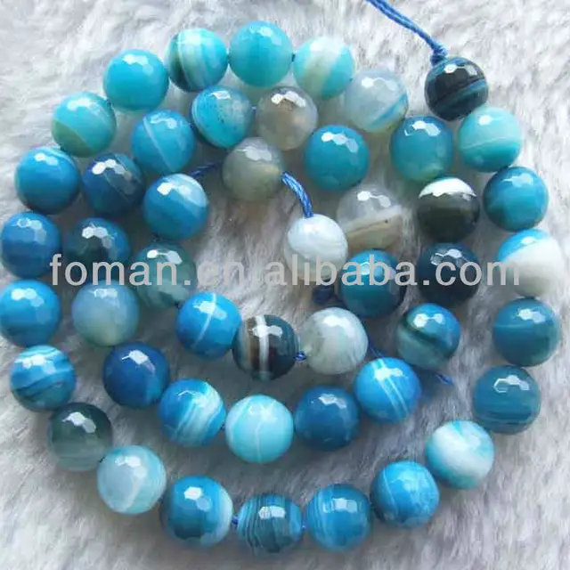 blue agate gemstone