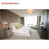 Luxury high quality best price custom made bedroom hotel rooms furniture set