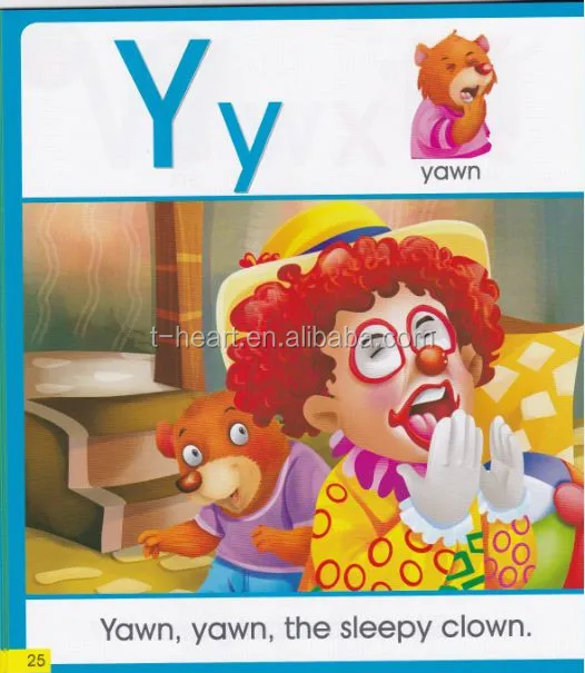 Colorful English audio ABC books with Talking pen for 2-6 years kids