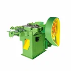 Lower noise steel wire nail making machine