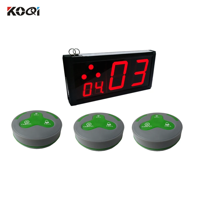 2018 neueste Drahtlose &Uuml;bertragung Made In China Volle Restaurant Pager Set Tabelle Paging-System - ANKUX Tech Co., Ltd