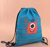 New design cheap promotional full color printing calico drawstring back pack bag