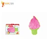 New Plush Baby Toy Ice Cream Safe Material Baby Toy Plush Ice Cream With Sound Bell