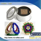 5mm Colorful Magnetic Balls With Box, 216 pcs per box