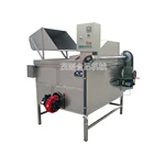 gas fryer with temperature control Professional Nuts Food Batch Frying Machine