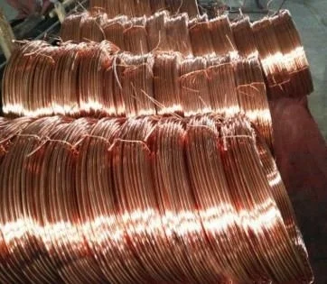 Bare copper conductor 2 AWG Stranded wire