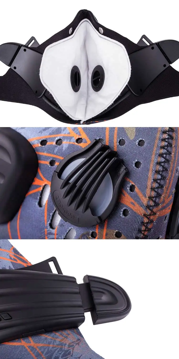 Lead-Out Anti Pollution Mask Bone Conduction Headphones Wireless BT 4.0 Smart Masks - ANKUX.COM