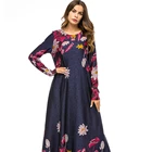 Dubai Abaya Style Trendy Kimono Sleeve Islamic Muslim Long Dress