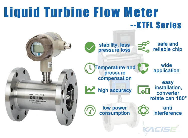 2 inch liquid turbine flow meters