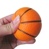 Basketball games printing PU stress ball for kids toy