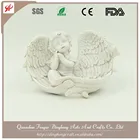 Small Angels And Fairy Figures, Resin Figurine White Porcelain Angel Figurine