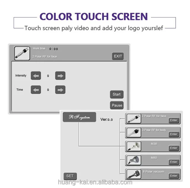 professional ultrasonic cavitation   rf slimming system for 5 i