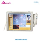 3d facial skin analyzer body health analyzer CE approval home use and salon use