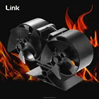Best EU Seller Fuel No Powered Twin Motor 8 Blades Heat Powered Stove Fan