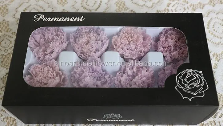 2017 trending products artificial dried carnation flowers head