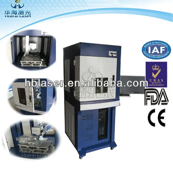 China Optical Valley Fiber laser marking with protection cover looking for distributor or agent