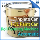 Metal Can Making Machine Forming Tailor Made Automatic 1L/2L/3L/3.75L/5L Small Round Paint Tin Roll For