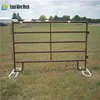 Wholesale heavy duty red color 6bars 6 foot corral fencing panel