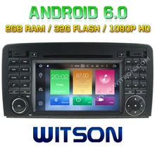 WITSON Octa-Core(Eight Core) Android 6.0 CAR DVD FOR BENZ R CLASS W251 R280/R320/R350/R500 2G ROM 1080P TOUCH SCREEN 32GB ROM
