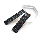 0.188mm Velvet Polycarbonate OEM Plastic Label