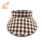 Summer promotion softtextile sun visor cap clip on golf visor for adult